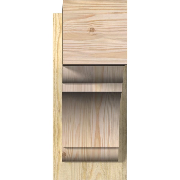 Olympic Block Rough Sawn Outlooker, Douglas Fir, 8W X 18D X 18H